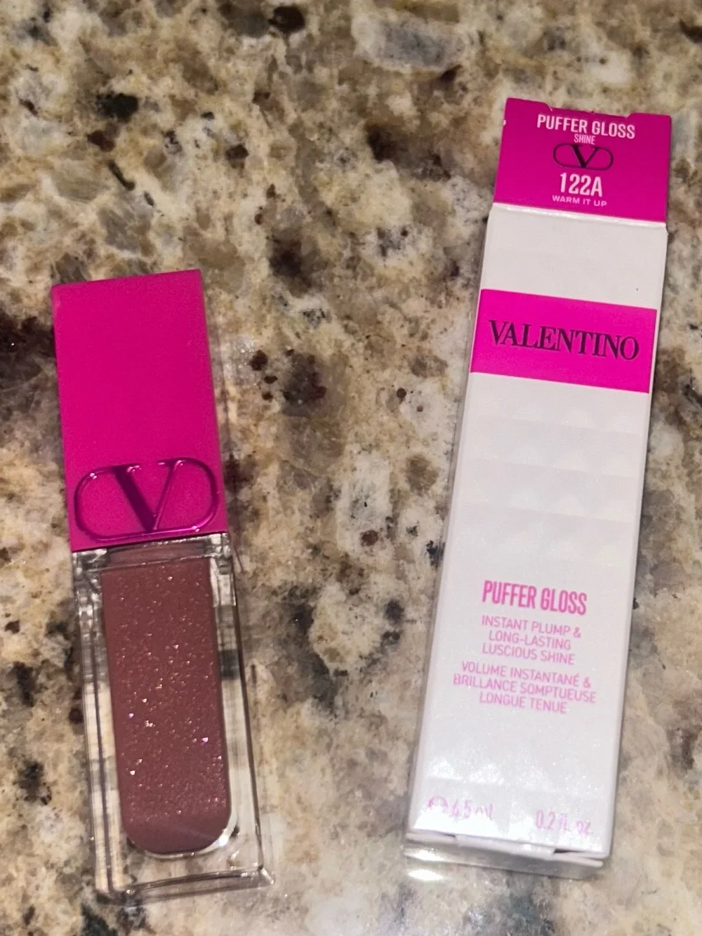 Valentino Lip Plumper Gloss — 122A Warm Up